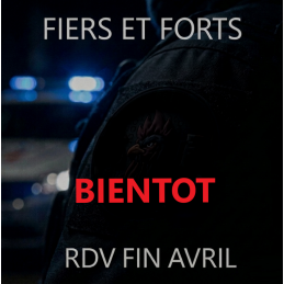 Patch NOUS SOMMES LÀ FIERS...