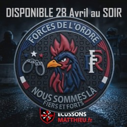 Patch NOUS SOMMES LÀ FIERS...