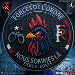 Patch NOUS SOMMES LÀ FIERS...