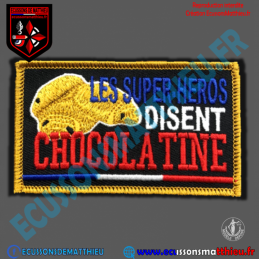 CHOCOLATINE "Patch déco GPB"