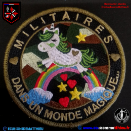 Un monde magique - Licorne MILITAIRES